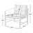 Favian Upholstered Armchair-90851002