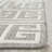 Rodgers Hand Woven Flat Weave Banana Silk/Wool/Cotton Geometric Rug in Ivory-796912608