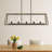 Claysburg 71.5'' H 5-Light Steel and Wood Island Pendant