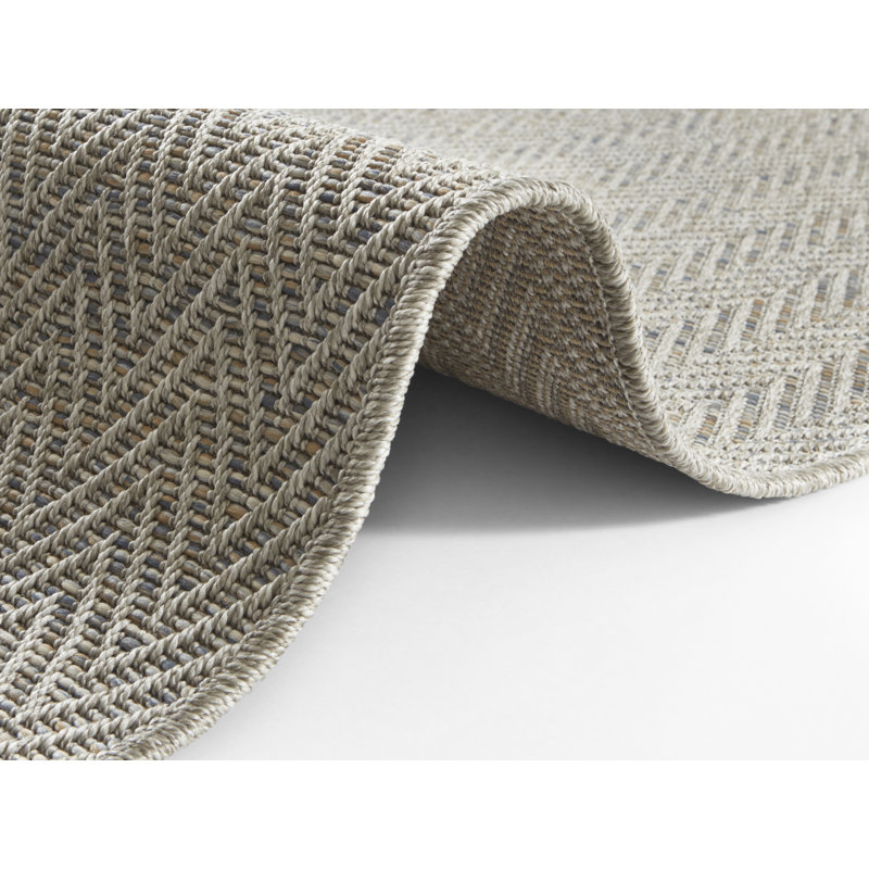 Flatweave Grey Rug, Runner  80 x 450 cm