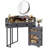Machalik Corner Makeup Vanity With Mirror-96261380