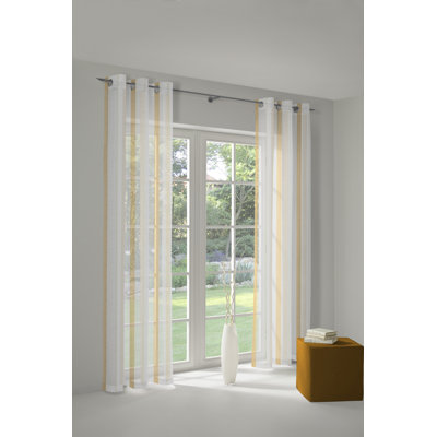Taliesin Semi Sheer Curtain Single Panel