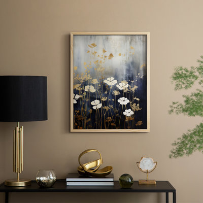 Reproduction encadrée FLORAL Series CECLxxxix - bois massif