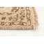 Tapis décoratif beige/brun en laine noué à la main de conception unique 5 pi 3 po x 7 pi 8 po noué à la main New Age