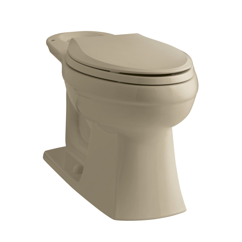 Kelston 1.28 GPF (Water Efficient) Elongated Toilet Bowl (Seat Not Included), Navy