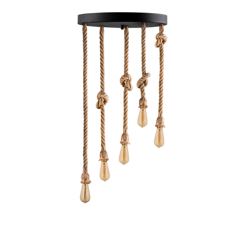 Luminaire suspendu à 5 lumières Mariah