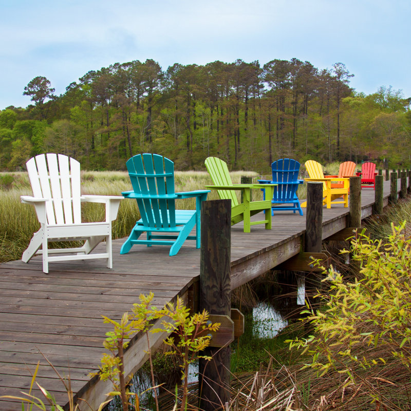 POLYWOOD Palm Coast Adirondack, Lime