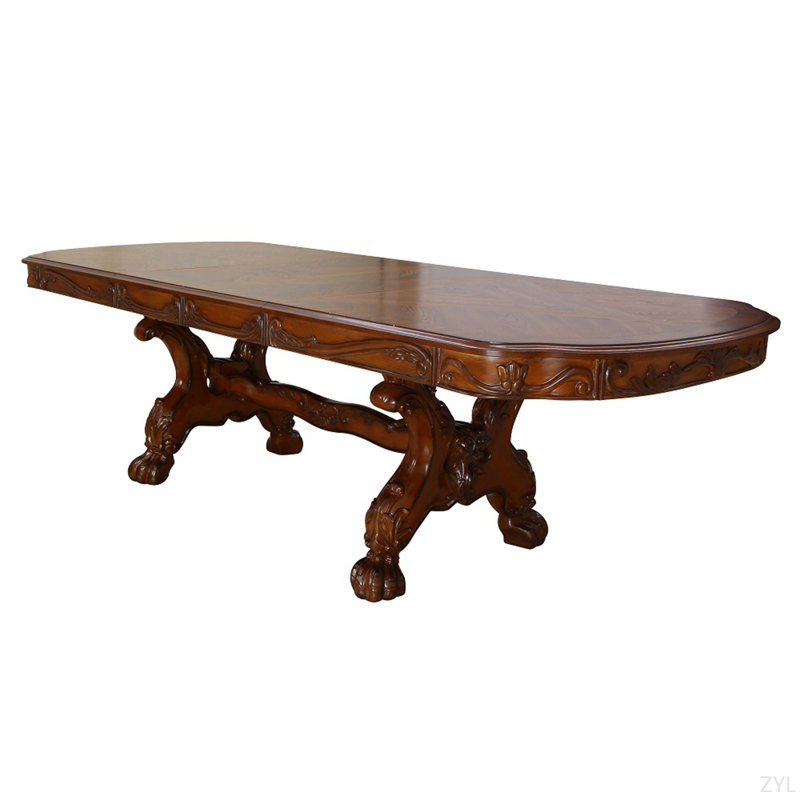 Table de salle à manger Cherry Oak Finish, Cerisier