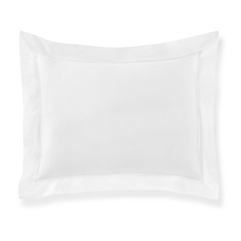 Virtuoso 100% Cotton Envelope Sham, White, Standard