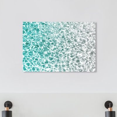 Nautical and Coastal Crystal Quartz Water Coastal - Reproduction d'art graphique sur toile tendue