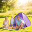 Abri de soleil tente de camping pour 2 personnes avec fenêtre de ventilation UPF50 + mauve-73449592