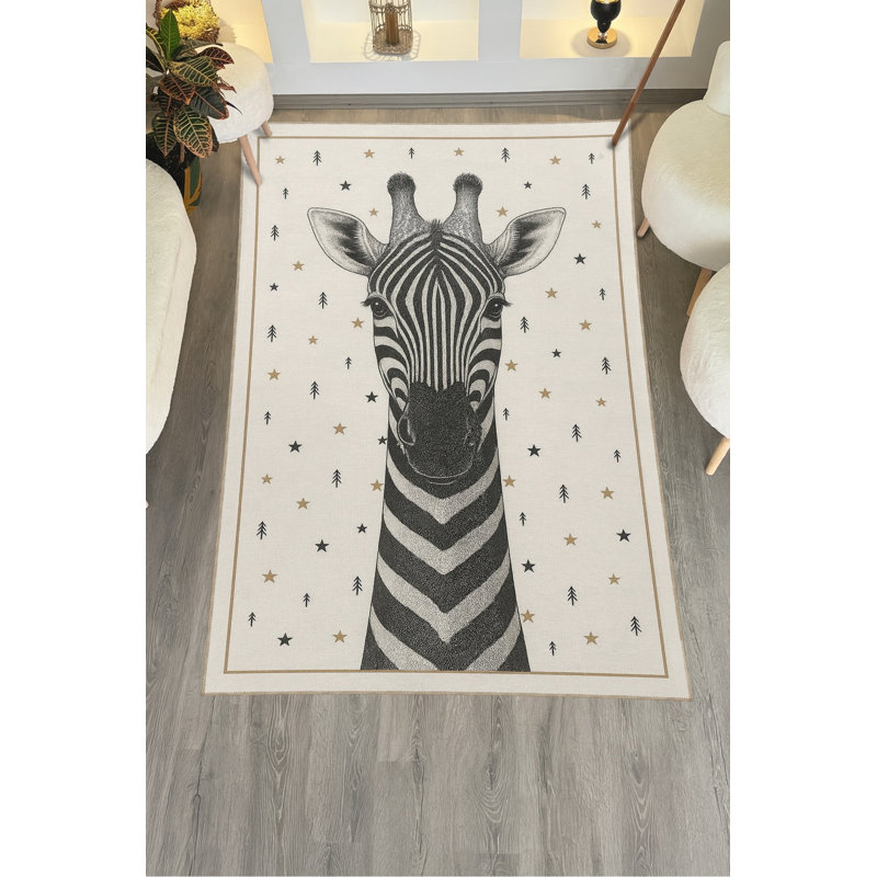 Tapis gris tissé Mosso, 2' x 2'11"