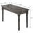 Weathered Grey Dining Bench With Turned Legs-2043856947