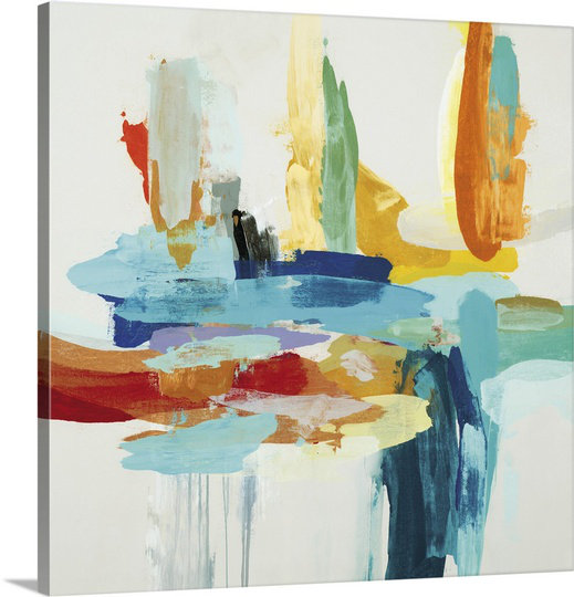 « synergy ii » par randy hibberd,, reproduction d’art sur toile, H 30 po x l 30 po x P 1,25 po