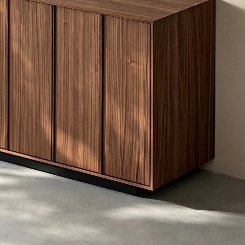 Buffet multifonctionnel et pratique, Noyer