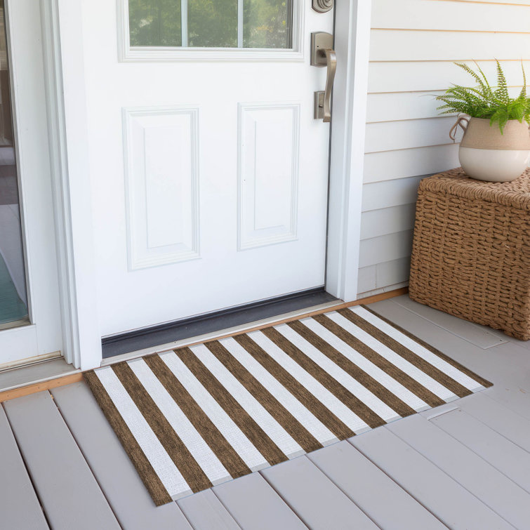 Lovell Washable Striped Indoor / Outdoor Rug