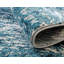 Tapis contemporain Araceli couleur mer / blanc-69563738