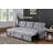 Upholstered Pull Out Sectional Sofa With Chaise