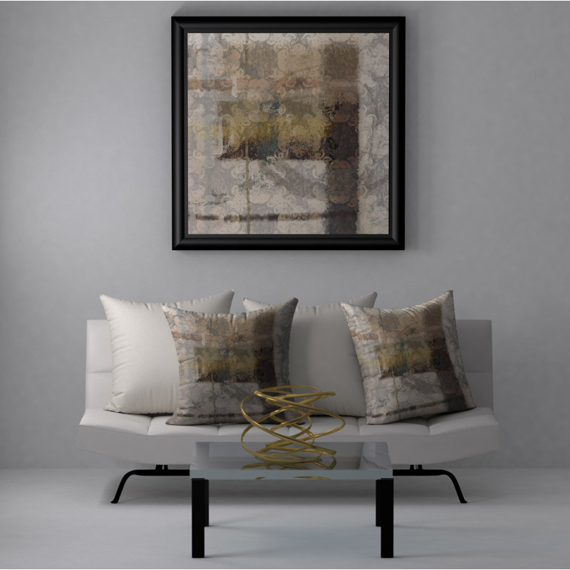 Très grande housse de coussin décorative carrée/insert, 18 po x 18 po