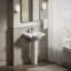 Veer Ceramic Pedestal Bathroom Sink with Overflow-1420212757-1428466415-1455348396