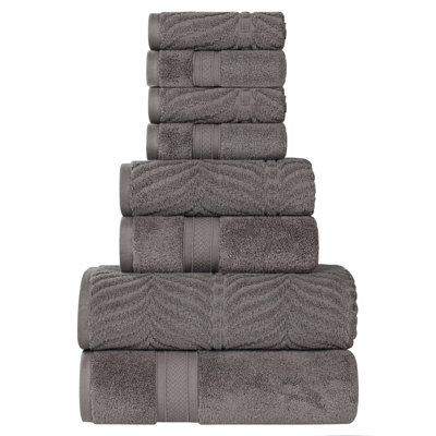 Ensemble de serviettes de salle de bain 8 pièces Alcesta