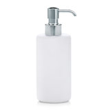 Domus White Matte Soap / Lotion Dispenser