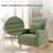 Aurelio Cozy Upholstered Wooden-Legged Accent Chair with Back Pillow-1760190861