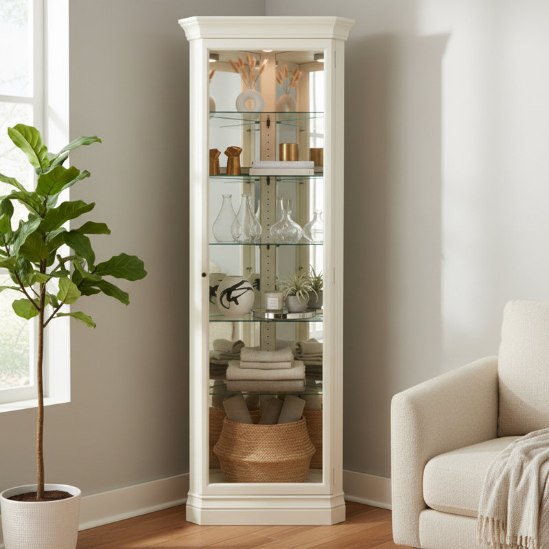 Delorenzo Dining Cabinet, White
