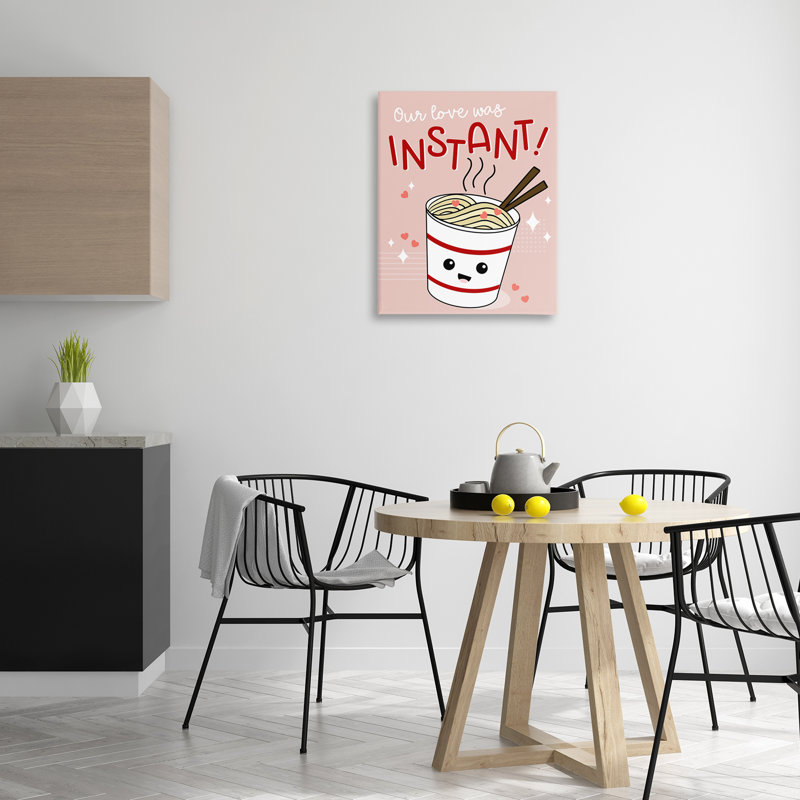 «Love Was Instant Noodles» par Anna Quach, H 30 po x l 24 po