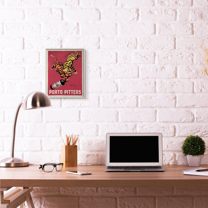«Porto Pitter Vintage Poster Drink Design» par Marcello Dudovich, impression sur toile non encadrée