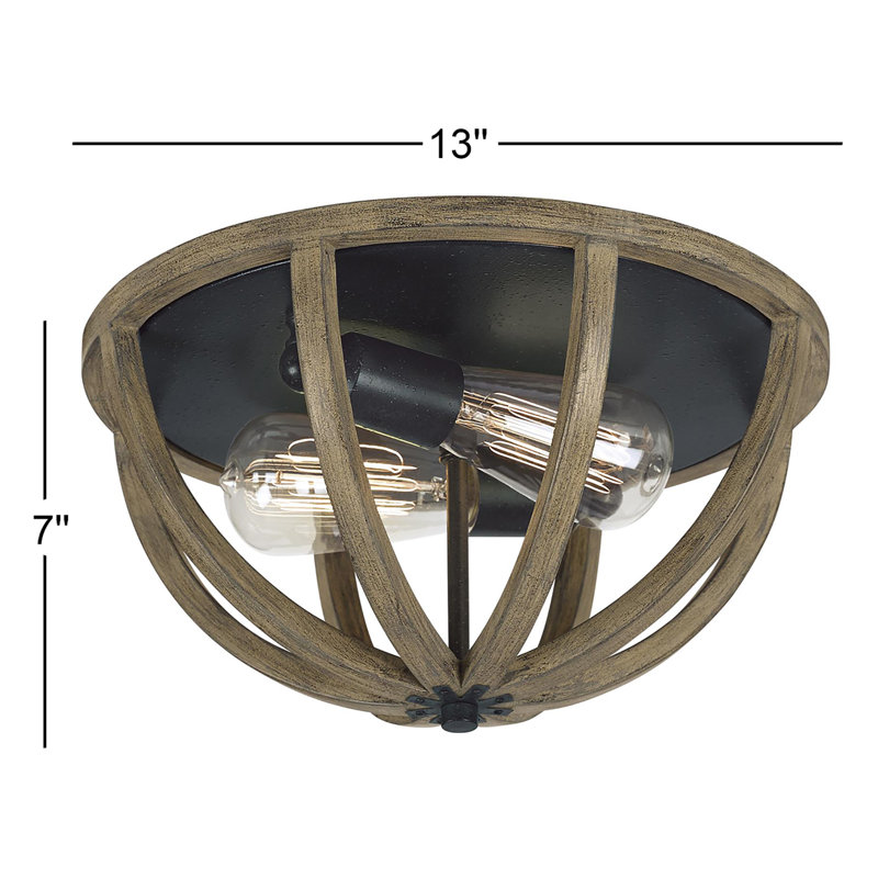 Plafonnier encastré 2 lumières Maxwell