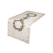 The Party Aisle™ Maresca Rectangle Floral Polyester Table Runner | Wayfair