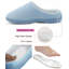 Pantoufles en mousse à mémoire de forme - bleu - XL-103039157-103039163