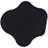 Jaedon Pedestal Dining Table in Black
