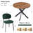 2-Seater Round Kitchen Table Chairs Set-970064095
