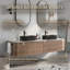 Meuble-lavabo mural 72 po avec comptoir en marbre-2012346974