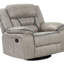 Chaise rembourrée en similicuir faite de bois