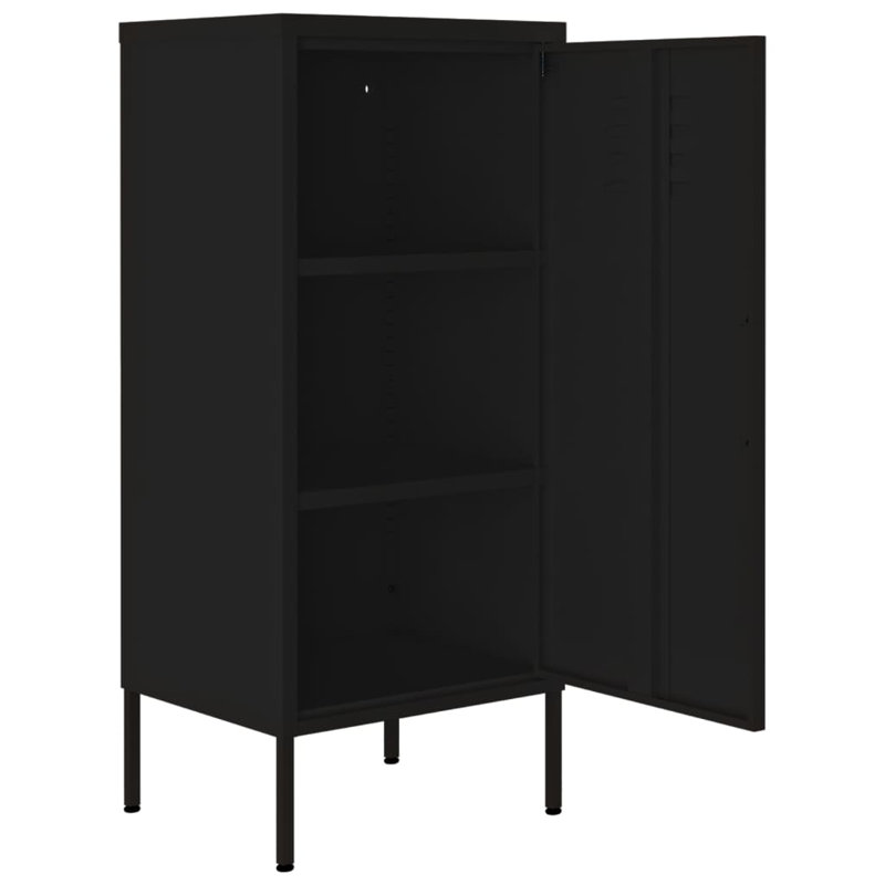 Everaldo Storage Cabinet, Black