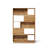 Kielynn 68.1" H x 43.3" W Asymmetrical 10-Compartment Bookcase 