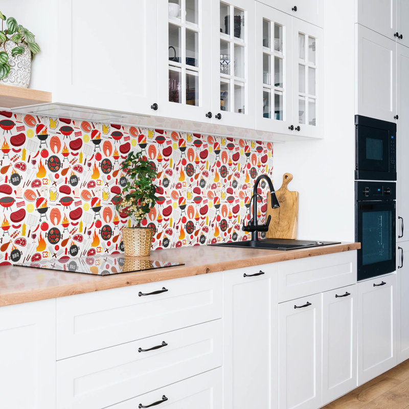 Swasey 50cm x 100cm PVC Singular Tile in Red