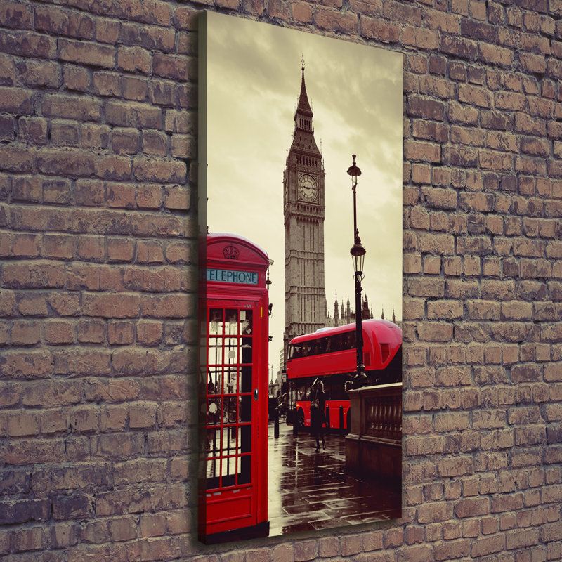 Big Ben London - Wrapped Canvas Print