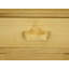 Wally 46cm W Solid Wood Bedside Table