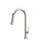 Tenerife Pull Out Single Handle Kitchen Faucet with Accessories