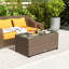 Metal Outdoor Side Table , 90cm cm W 50cm cm D-440033198