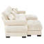 Canapé modulaire en U avec siège profond et 2 repose-pieds mobiles pour un salon confortable-573259711