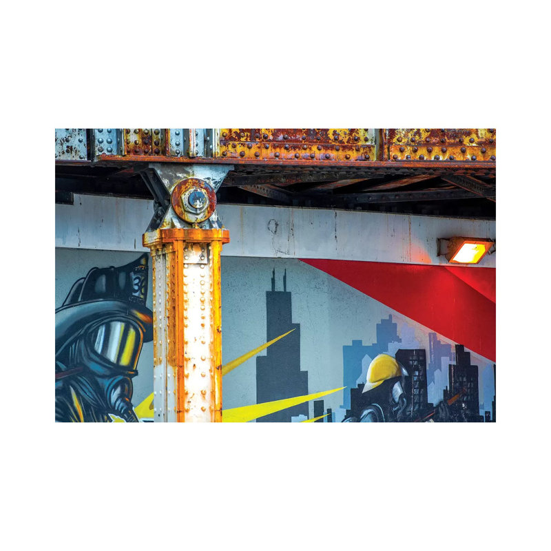 Fireman, Addison & Lincoln by Raymond Kunst - Wrapped Canvas Gallery-Wrapped Canvas Giclée, 45.72 cm H x 66.04 cm W