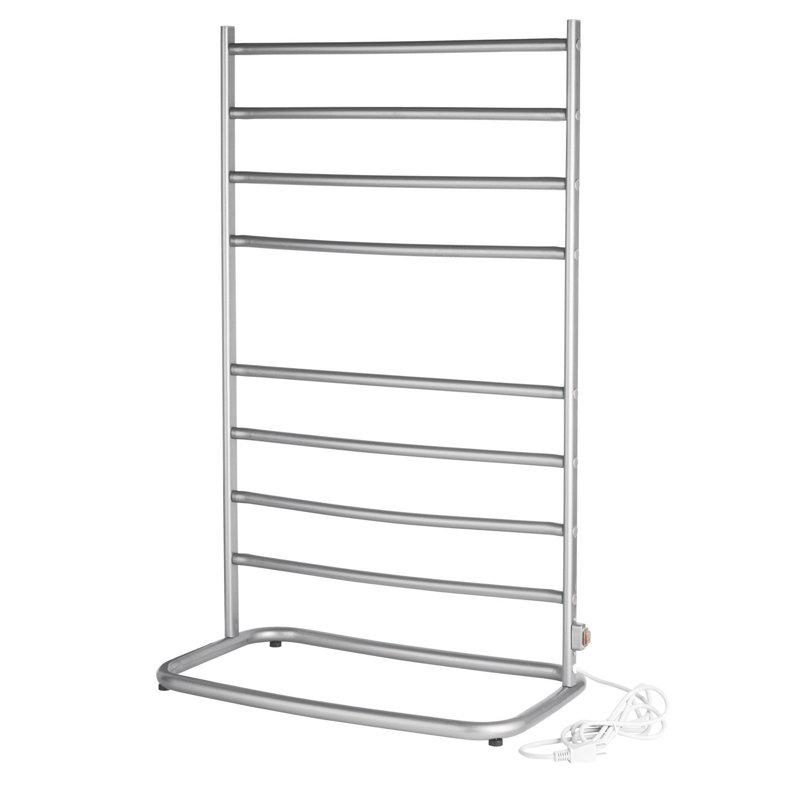Chauffe-serviettes électrique Warmrails Hyde Park, Nickel