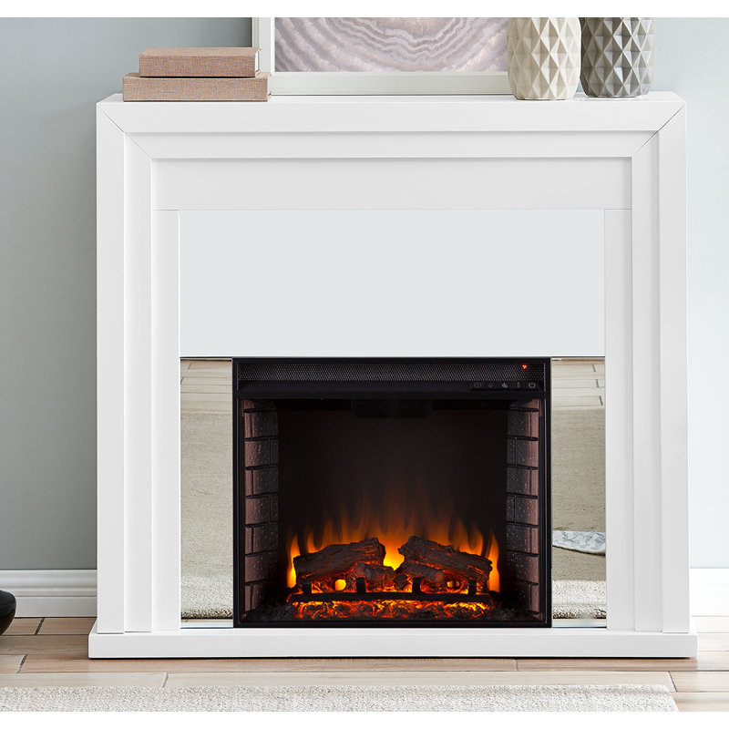 Stadderly Mirrored Fireplace