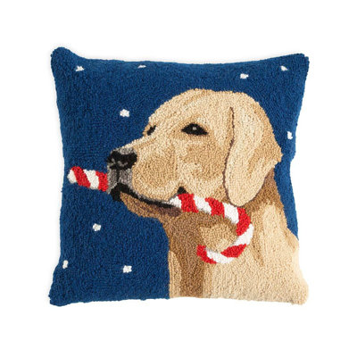 Wool Blend Throw Pillow