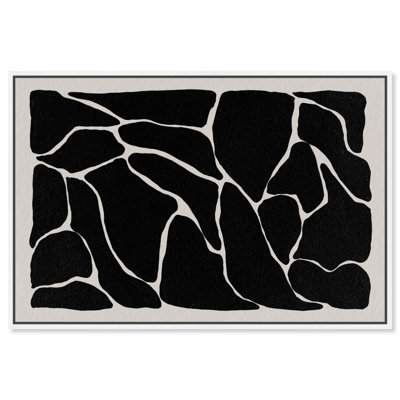 " Abstract Black And White Giraffe Pattern "